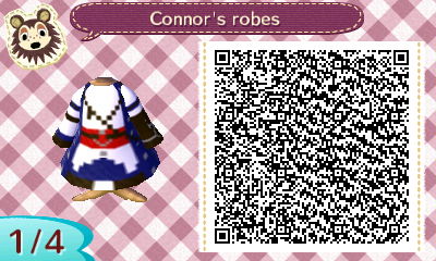Connors Robes in Animal Crossing New Leaf