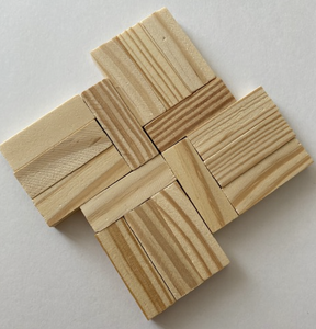 Jenga Block Art Patterns - Stress Relievers