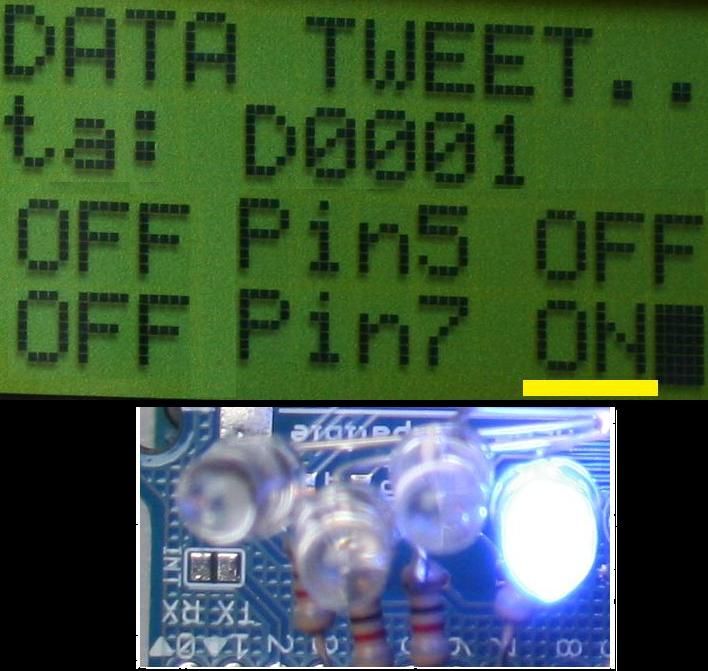 Twitter Controlled Arduino Outputs - No PC - LCD Display + Sensor Data to Twitter
