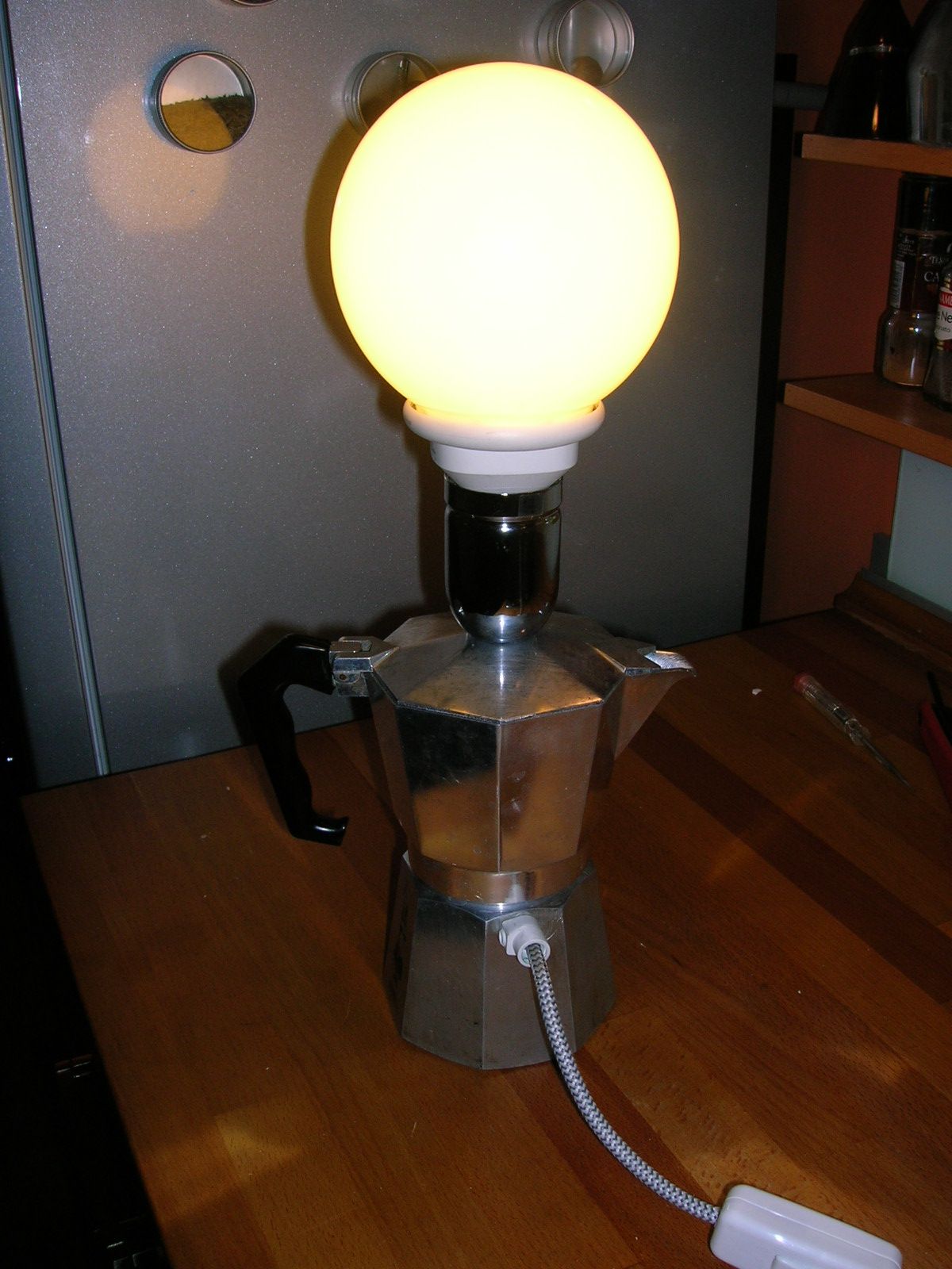 Italian Moka Lamp