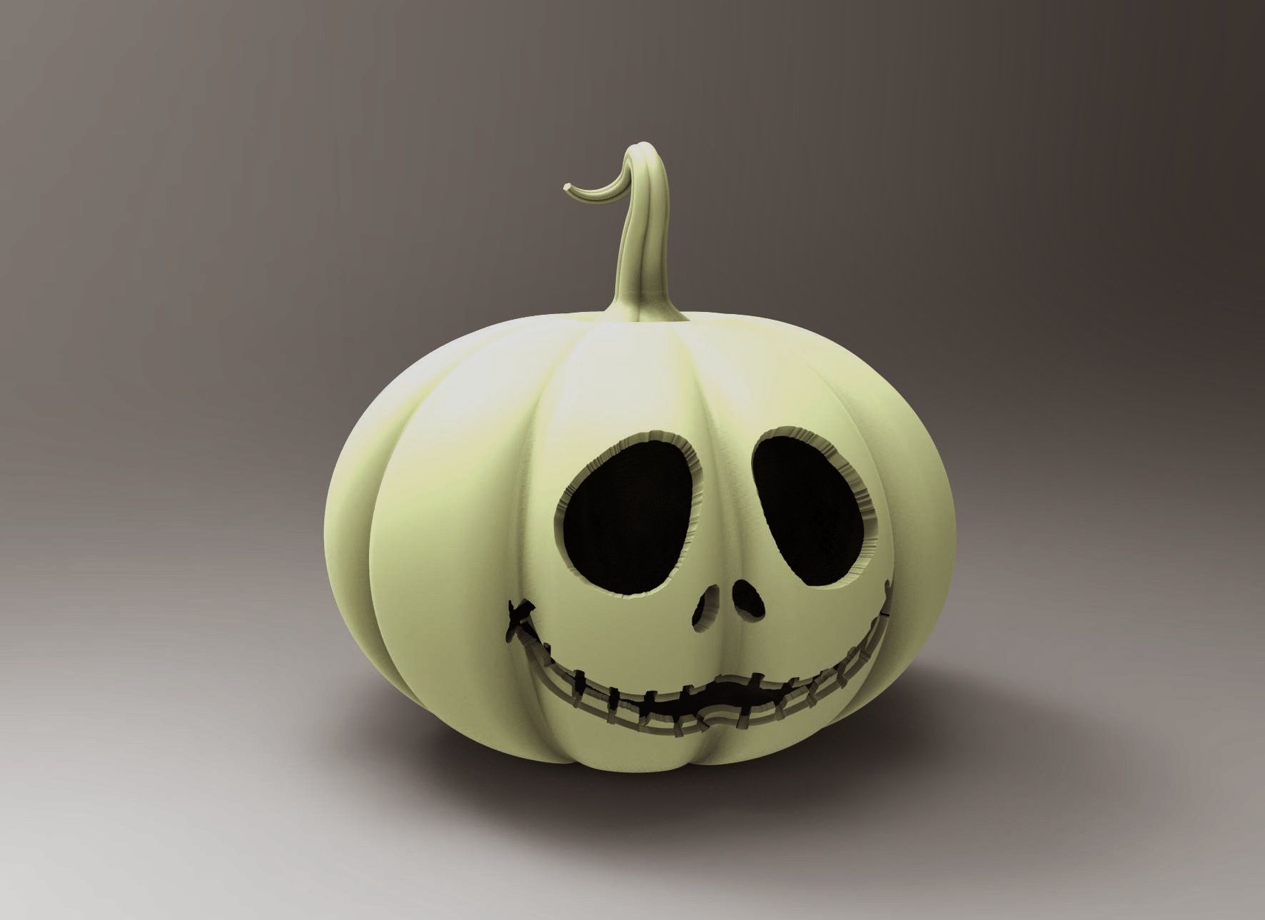 Model a 3D Jack O' Lantern in CREO