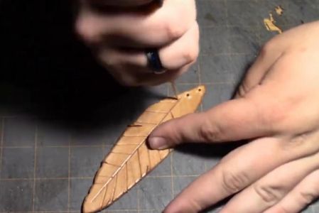 Finishing the Feather 