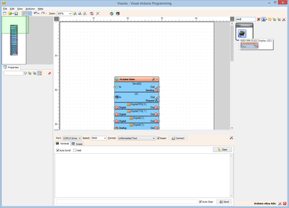 Arduino Nano: Bitmap Animation in SSD1306 I2C OLED Display With Visuino ...