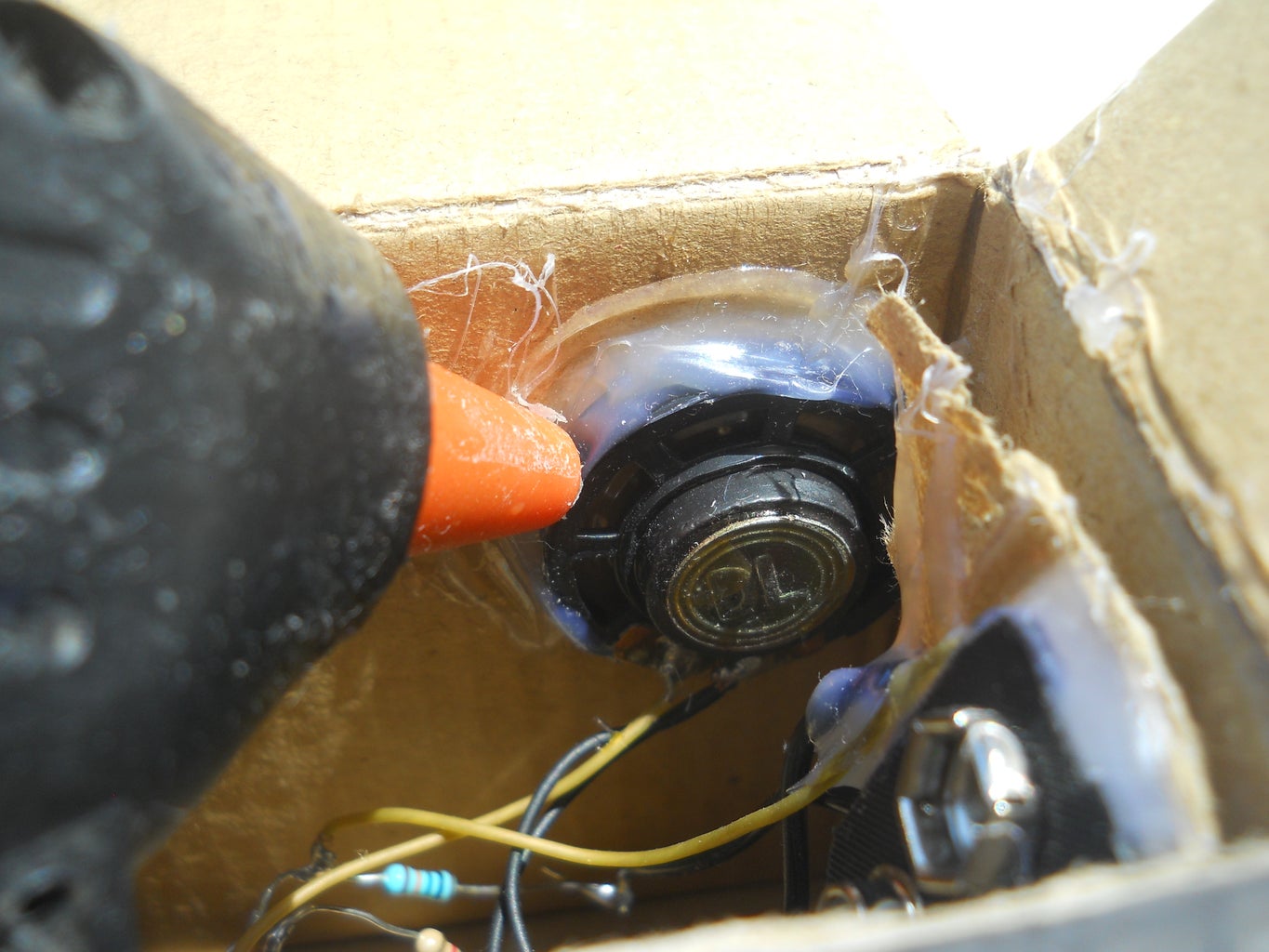 Simple Lie Detector (from Solid Components) : 4 Steps (with Pictures ... Circuit Diagram