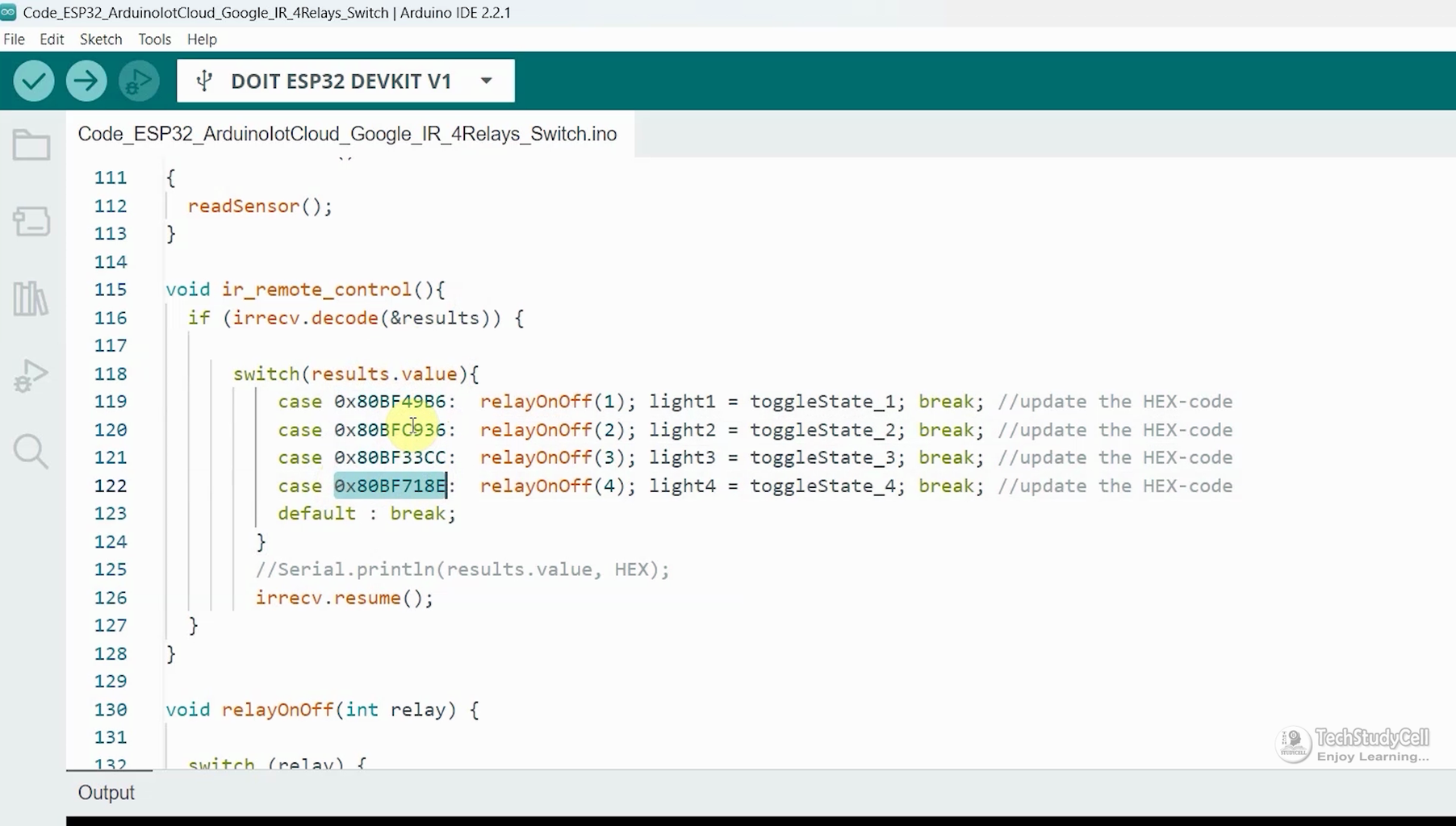 ESP32 Home Automation Using Arduino IoT Cloud Google Assistant : 16 ...