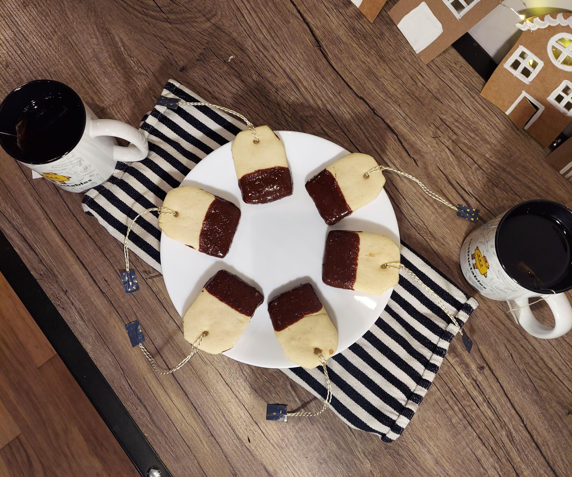 Vegan Teabag Sugar Cookies