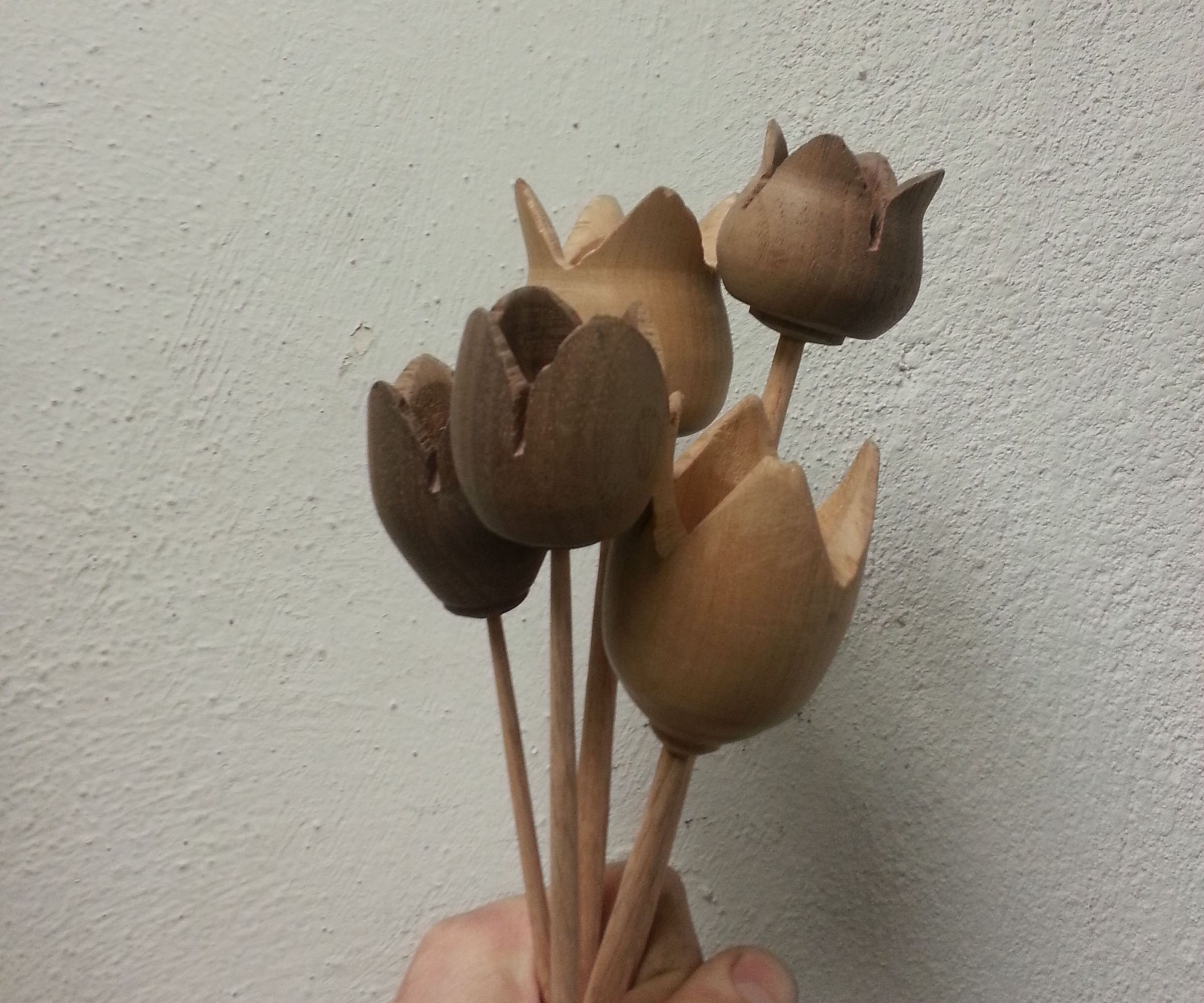 Turned Tulip Bouquet