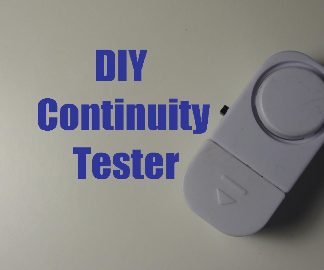 DIY  Continuity Tester