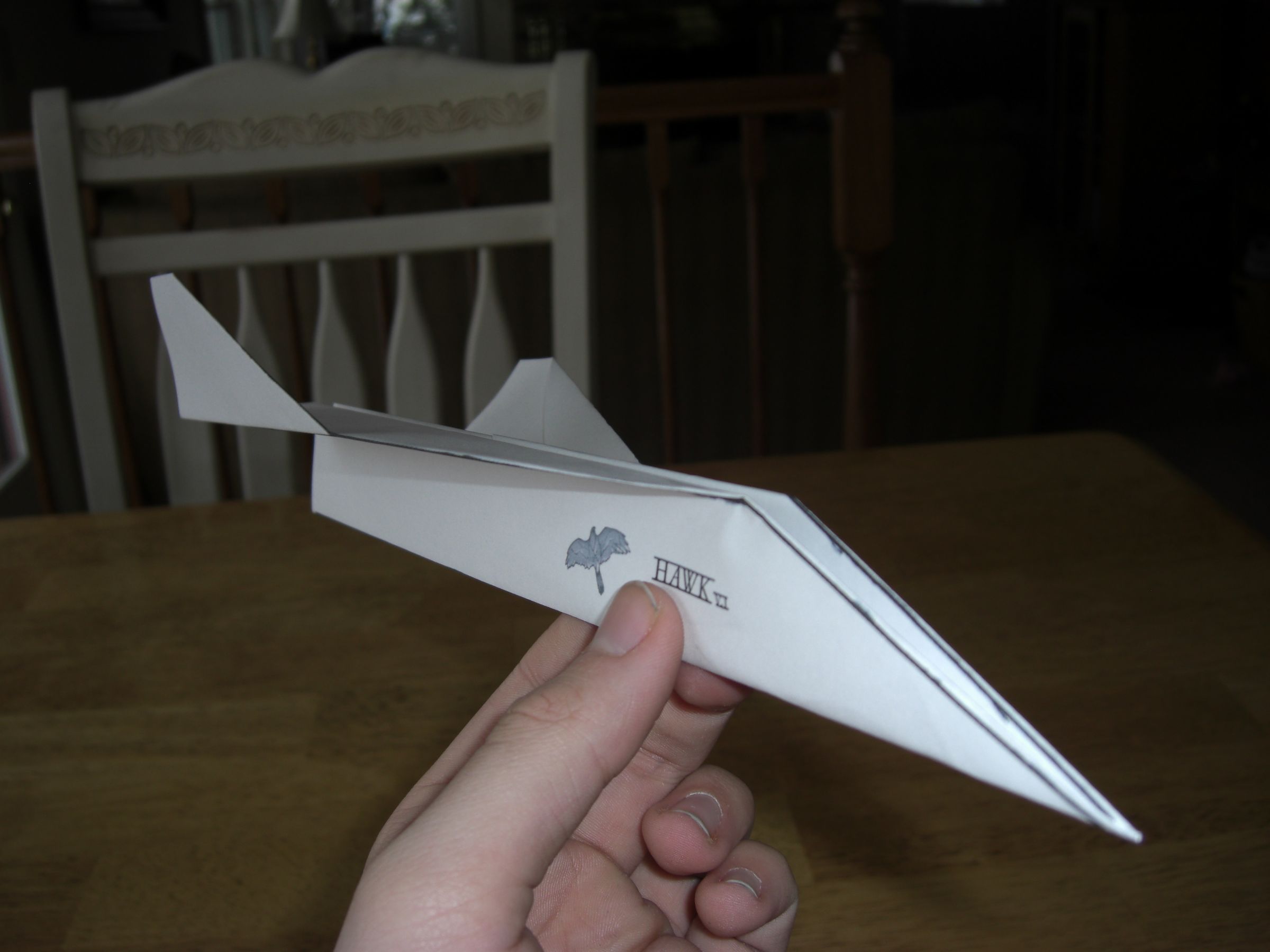 Paper Airplane: HAWK V.1