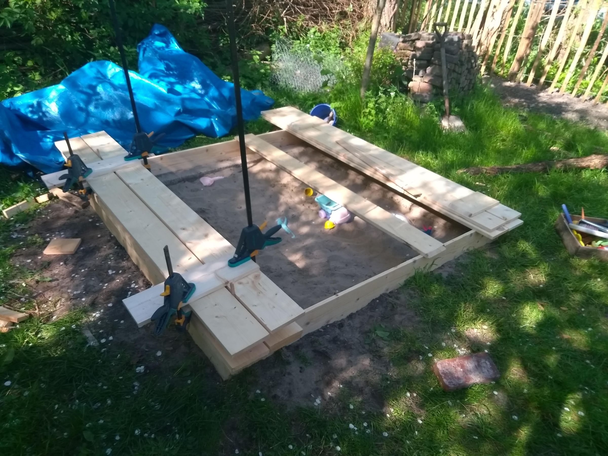 Sandbox Lid With Bench (Zandbak Deksel Met Bankje) 5 Steps (with