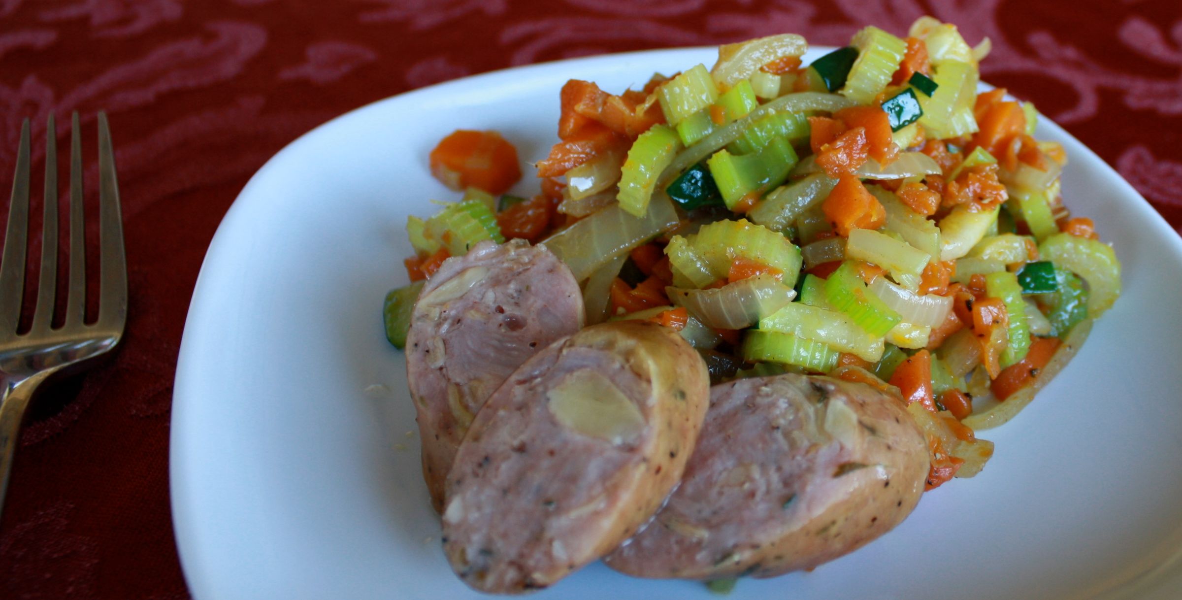 Vegetable Hash Cooked in Mangalitsa Bacon Drippings