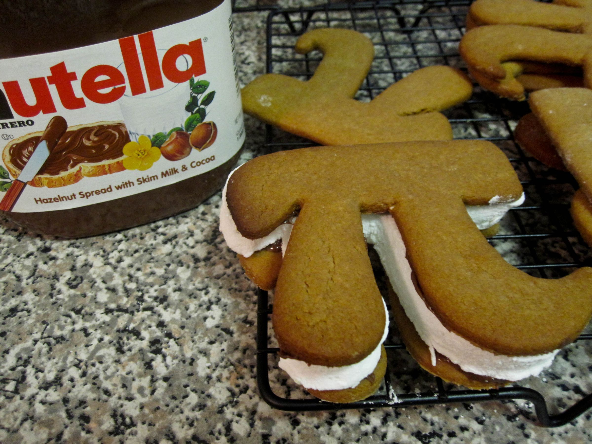 Pi Day Nutella S'mores