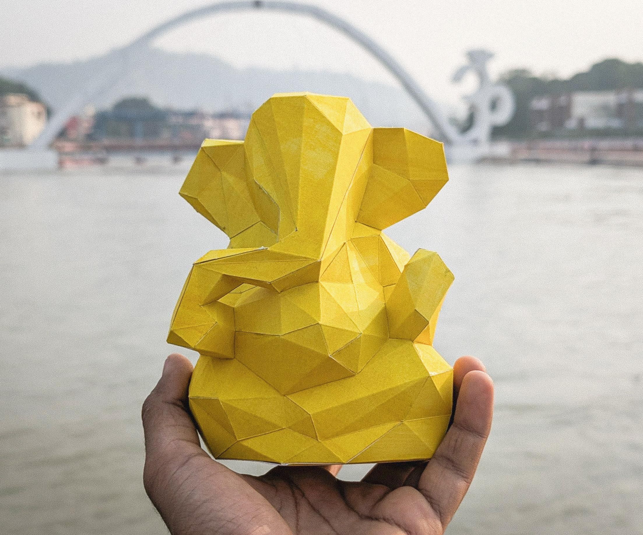 Lord Ganesh Idol Made From Paper: a Sustainable Choice for Ganesh Chaturthi