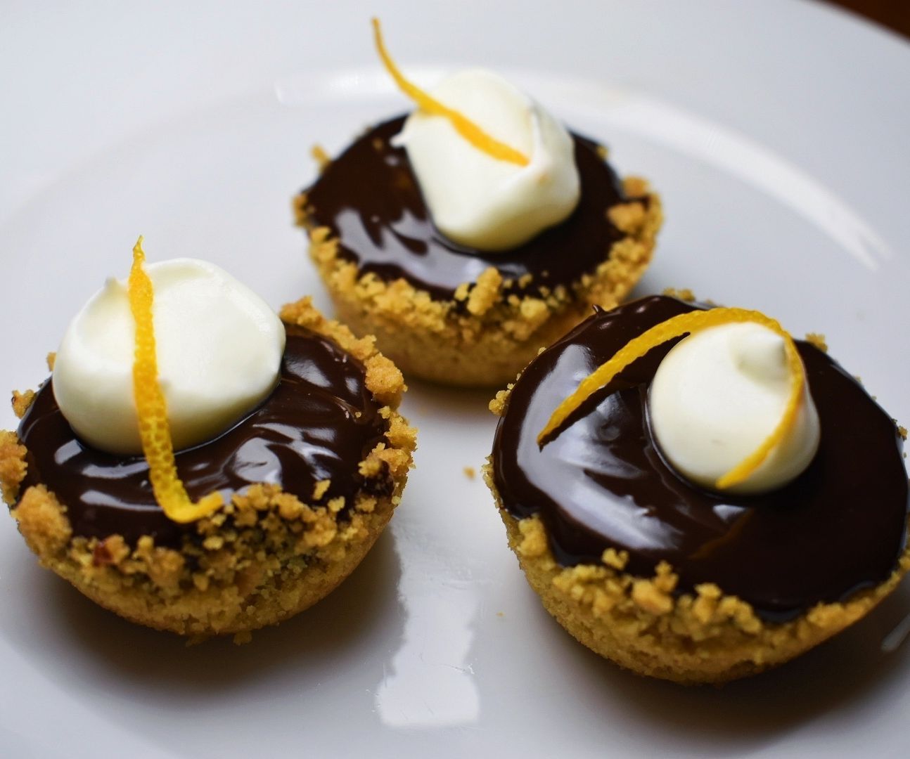 Chocolate Tart With Coconut Macaroon Crust