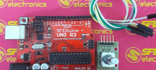 Tutorial of Rotary Encoder With Arduino : 6 Steps - Instructables