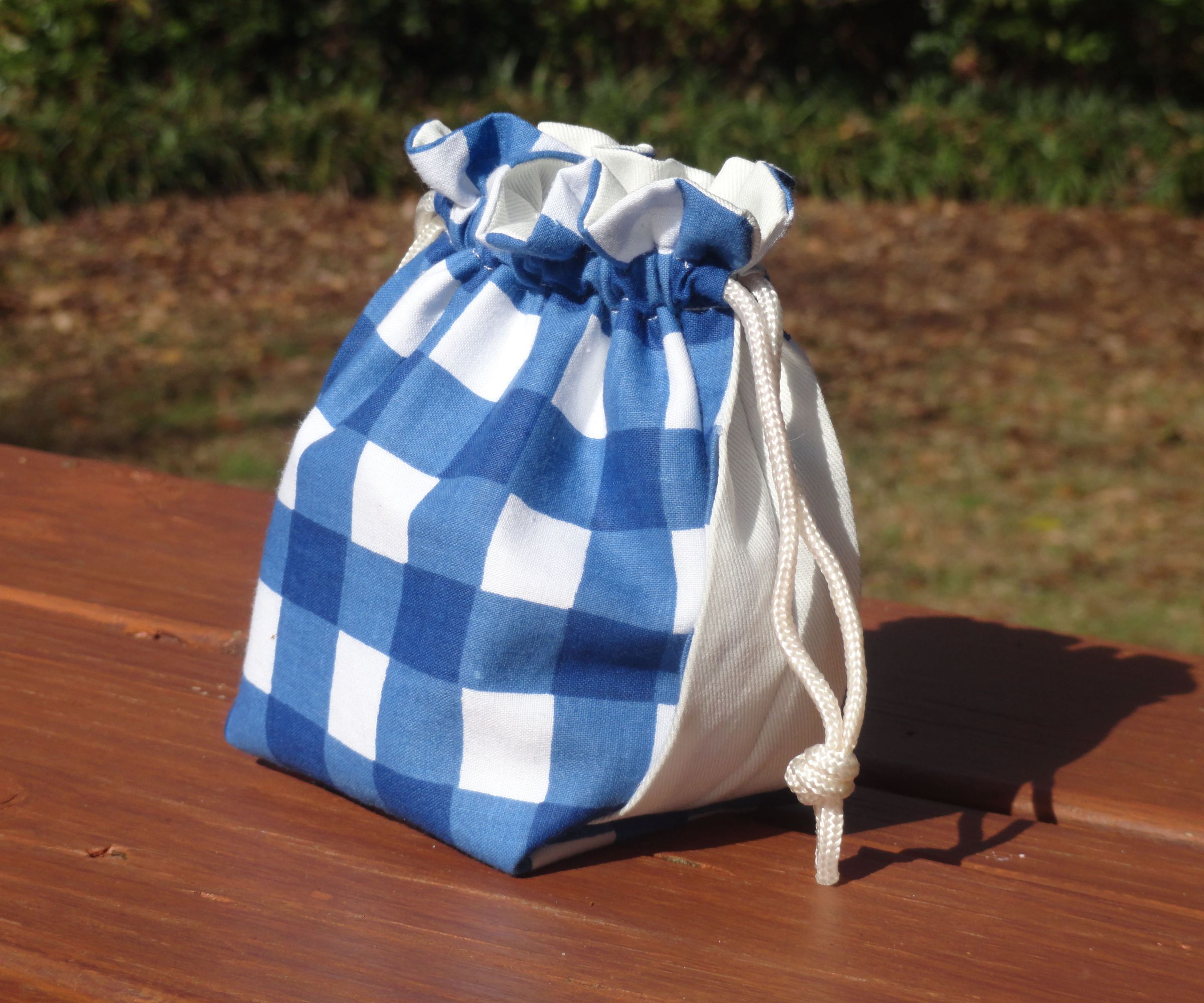 Small Cotton Drawstring Bag