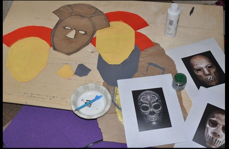 How to Contruct and Paint a Death Eater Mask