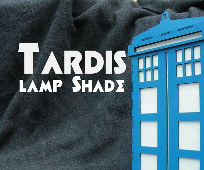 Tardis Lampshade