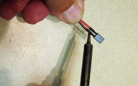 Shrinking the Insulation Tubing