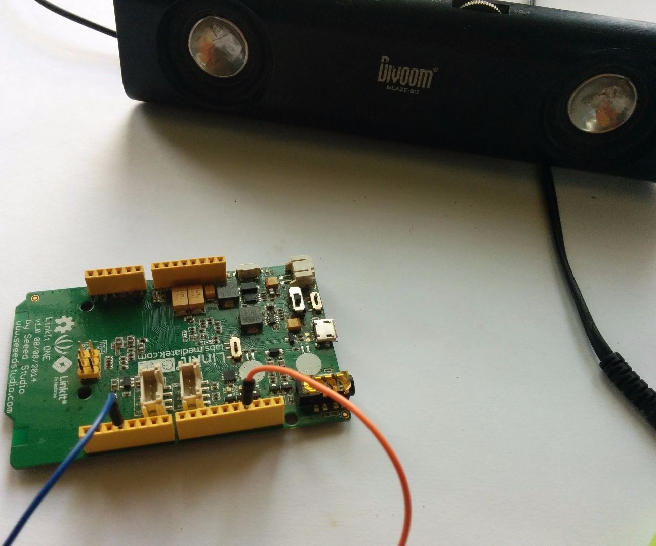 Linkit One Text to Speech