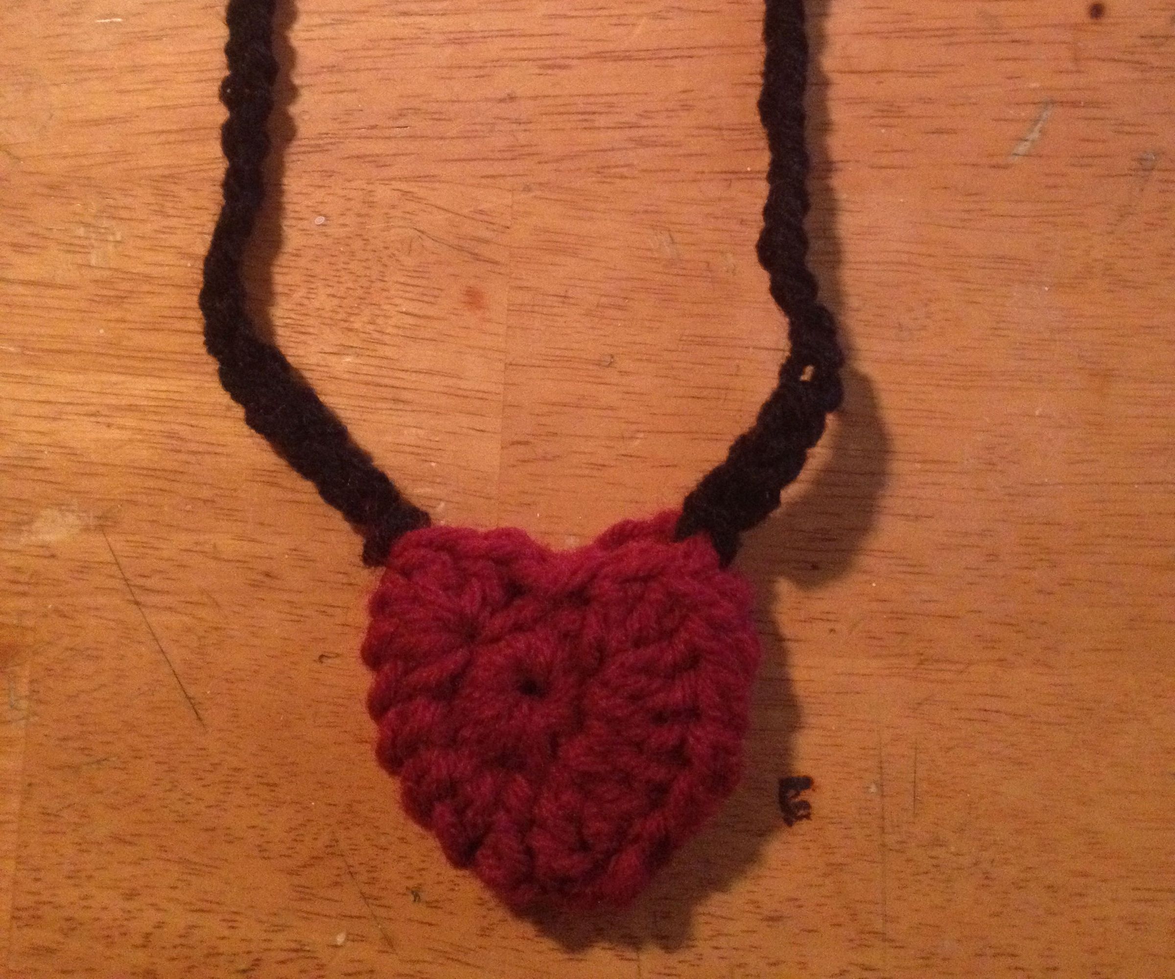 Crochet Heart Money Locket