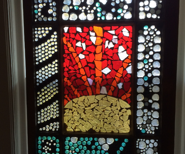 How to Make a Mosaic Glass  Window