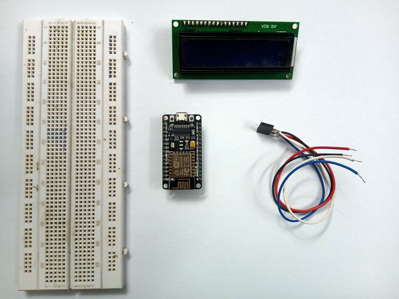 Covid19 Stat IoT Display 5 Steps Circuit Diagram