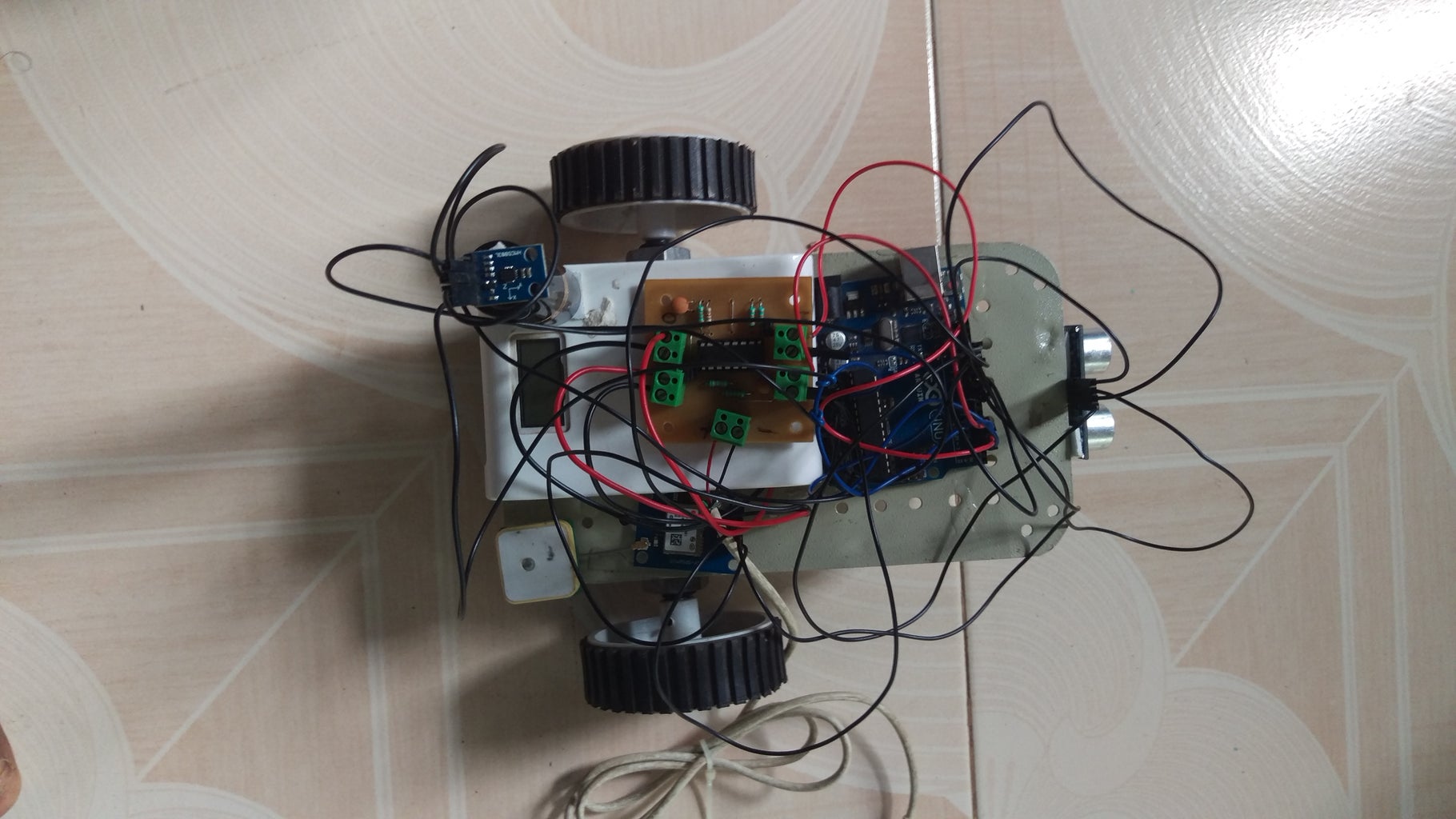 Self Driving Car Using Arduino(autonomous Guided Vechicle) : 5 Steps ...