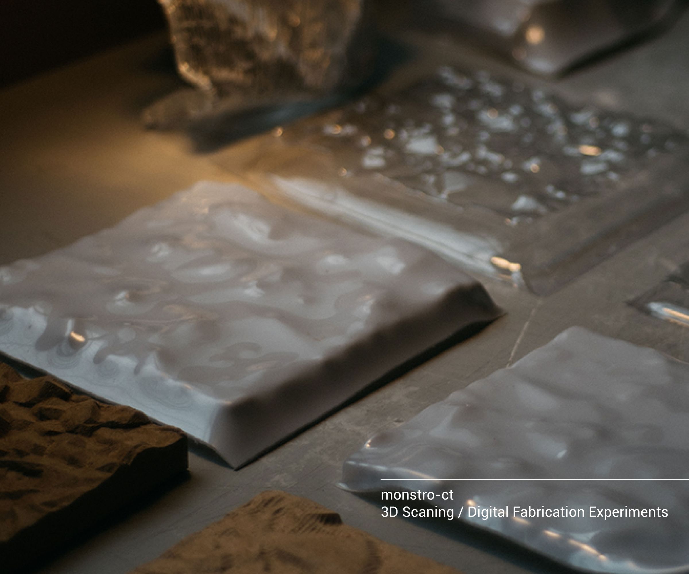 Monstro-ct (3D Scanning/Digital Fabrication Experimentations)