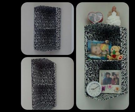 How to Make a Showcase Using Waste Carton Box 