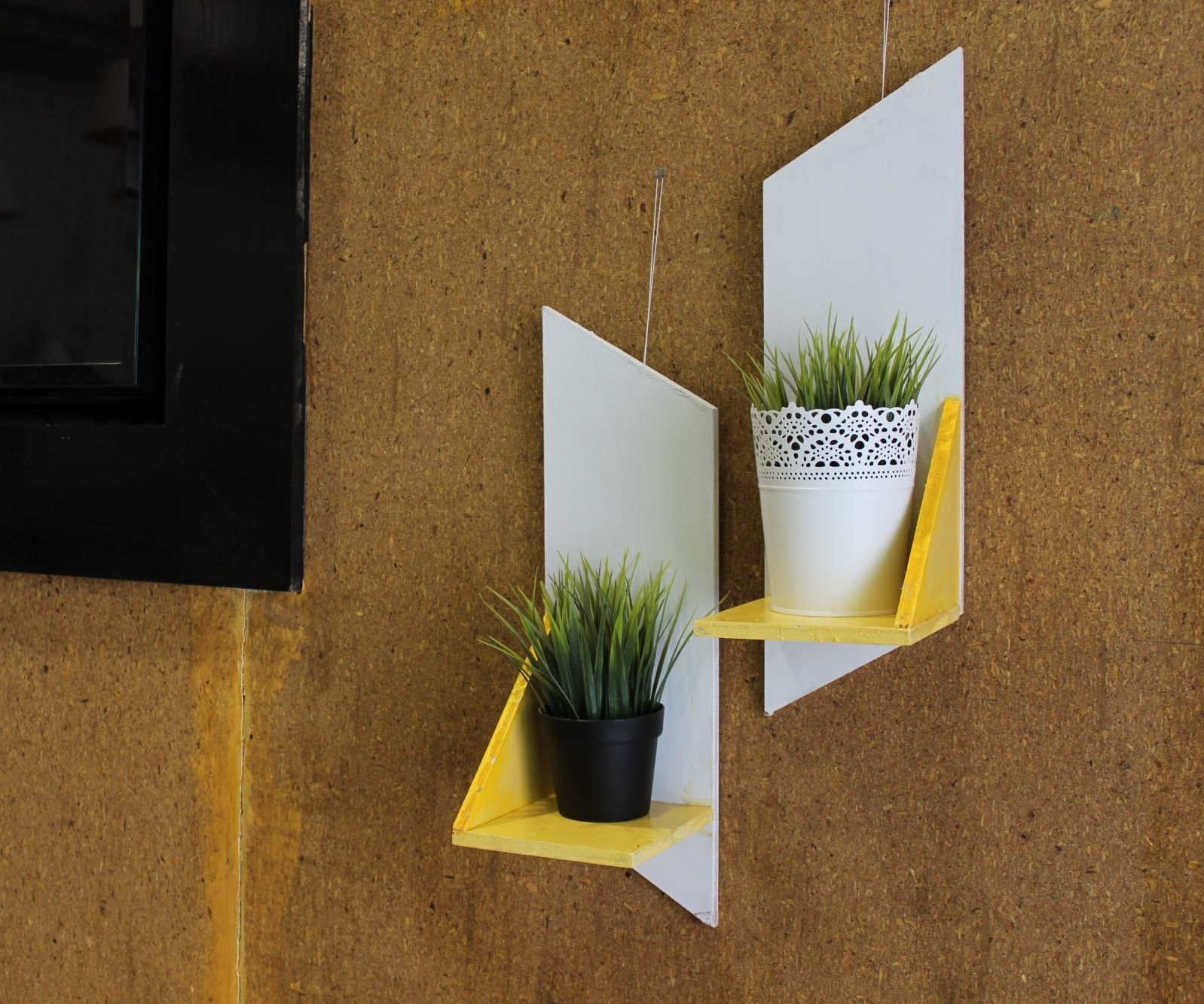Simple Wooden Wall Sconces