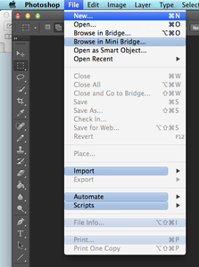 Setting Up Photoshop Workspace