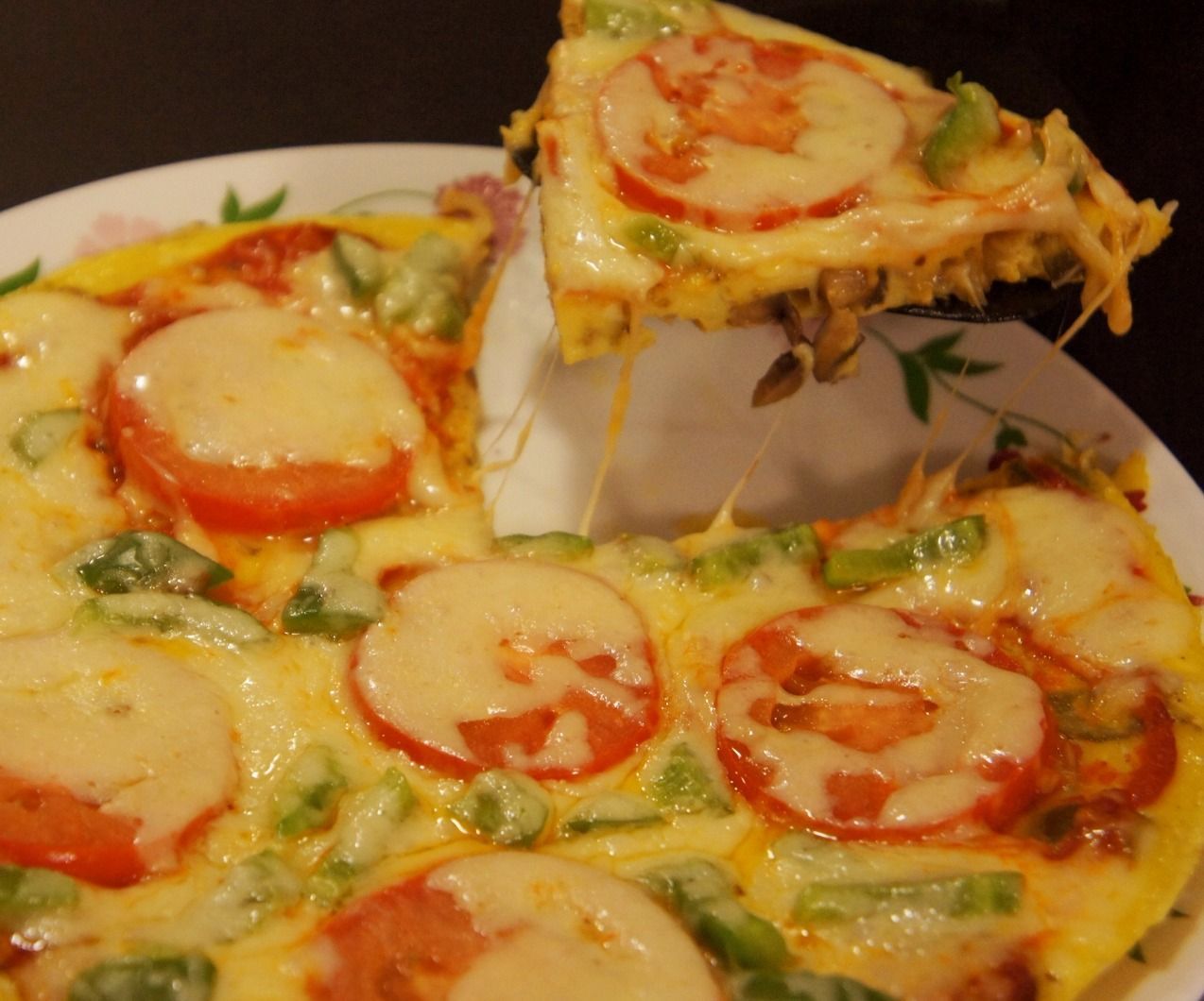 Omelette Pizza