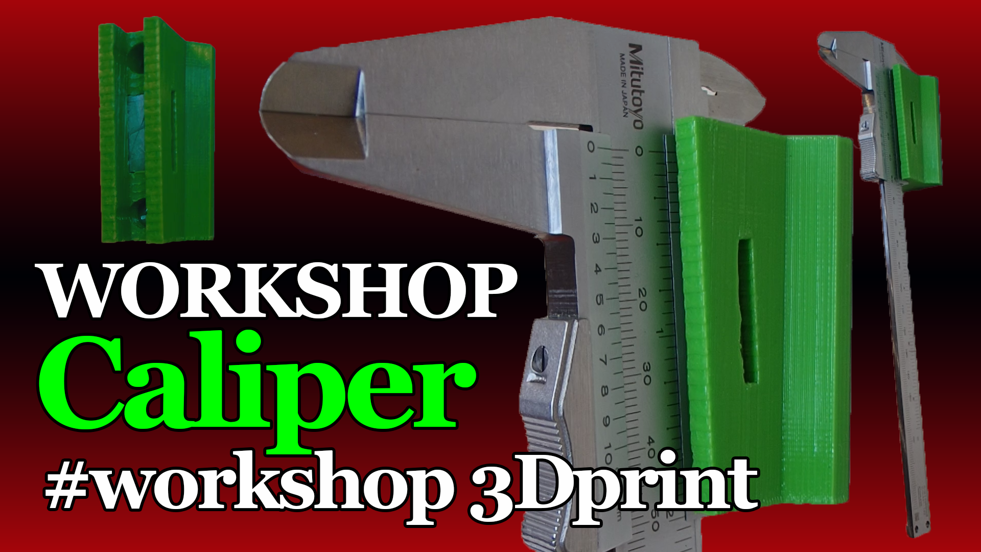 Handle for Vernier Caliper Mitutoyo 5 Steps Instructables