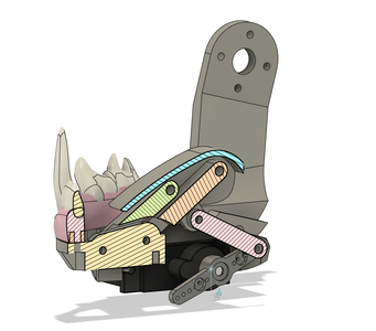 Simple Animatronic Mouth Using 3D Printing, Arduino and Python : 4 ...