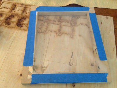 Tape Your Screen to the Frame.  Total Time = 11 Min