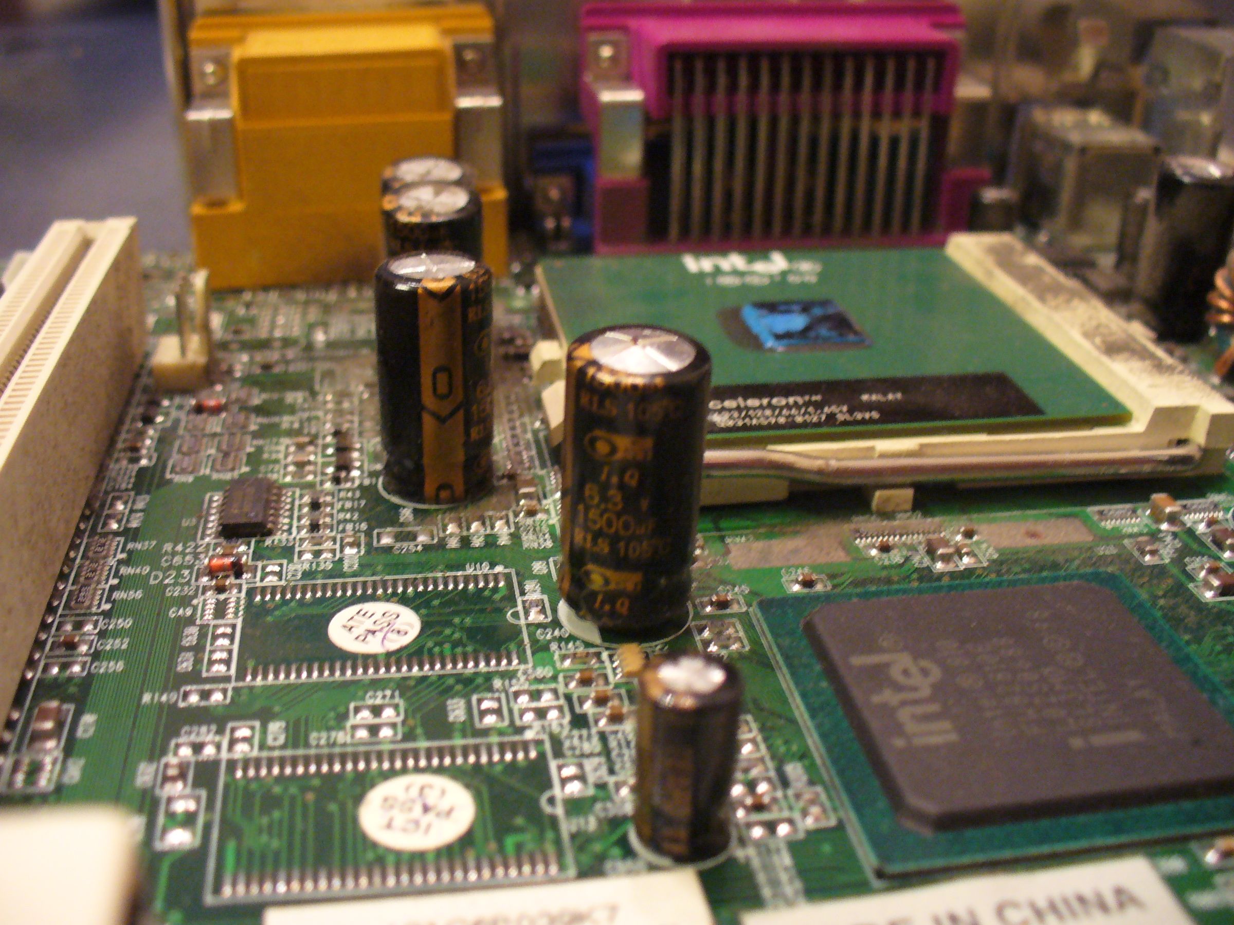 How to Repair Capacitors on Computer Motherboards and Other Electronic