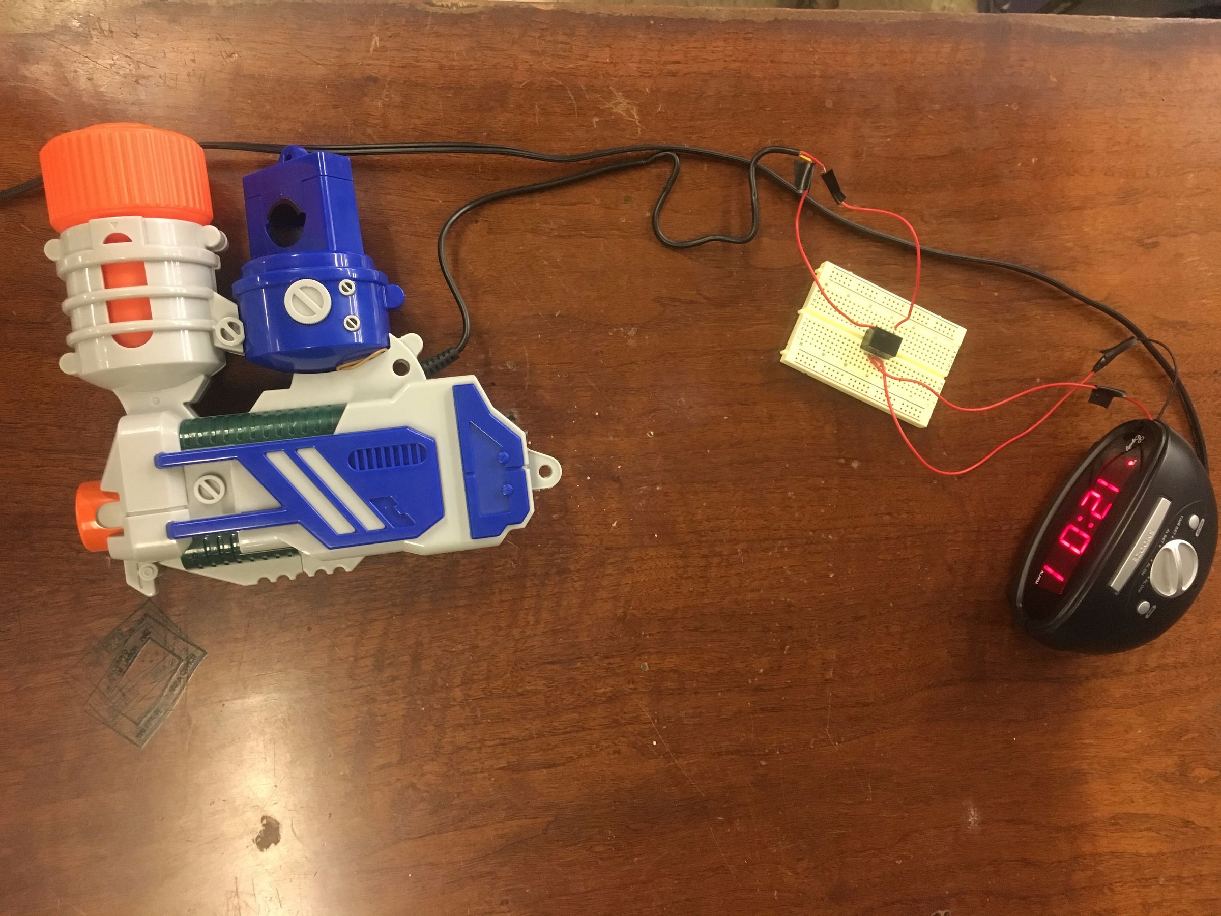 Easy Water Gun Alarm Clock 8 Steps (with Pictures) Instructables