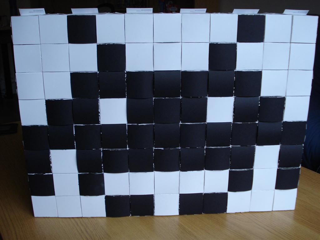 Business Card Pixel Art