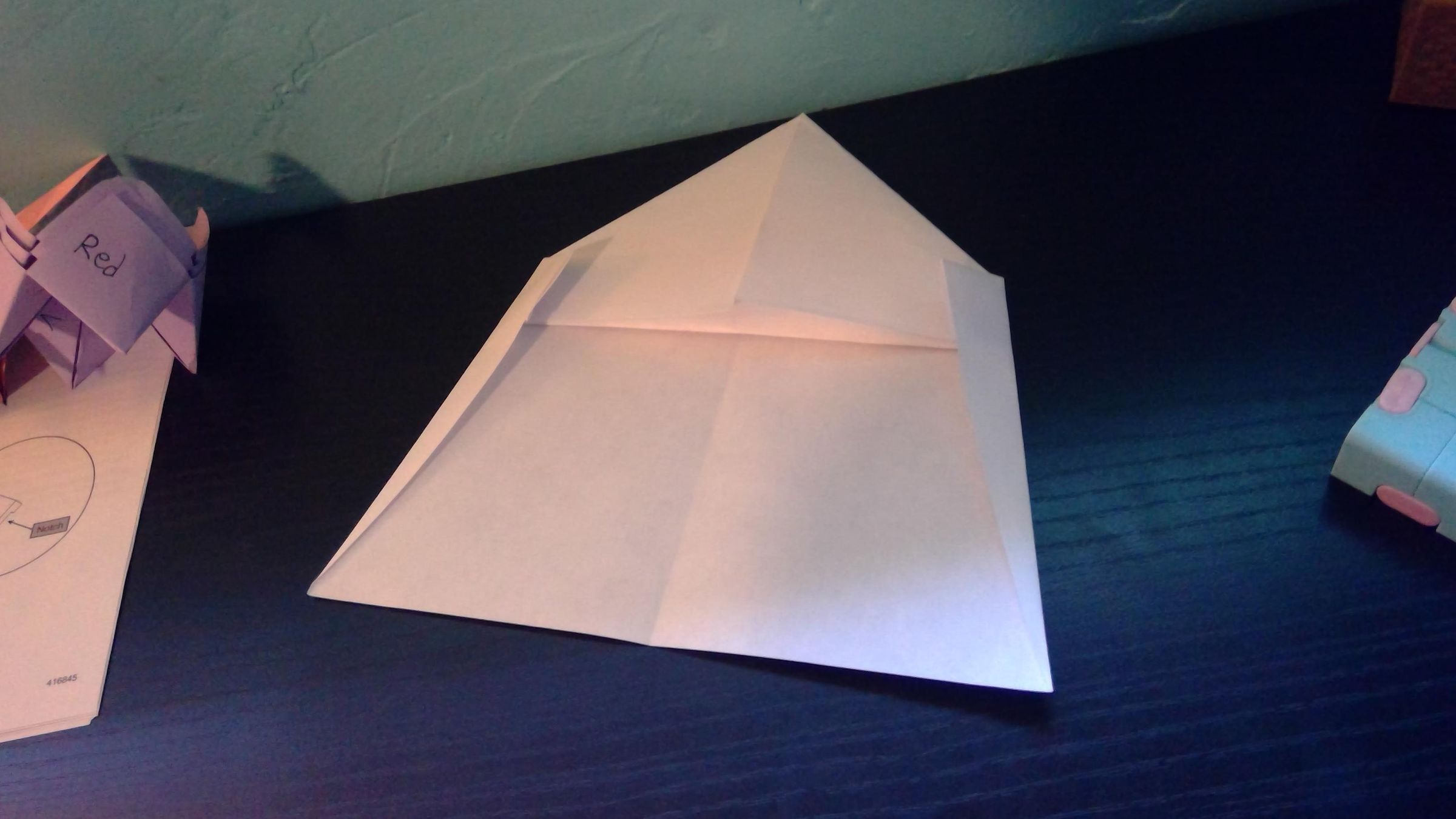 Long Airtime Paper Airplane Tutorial 9 Steps Instructables