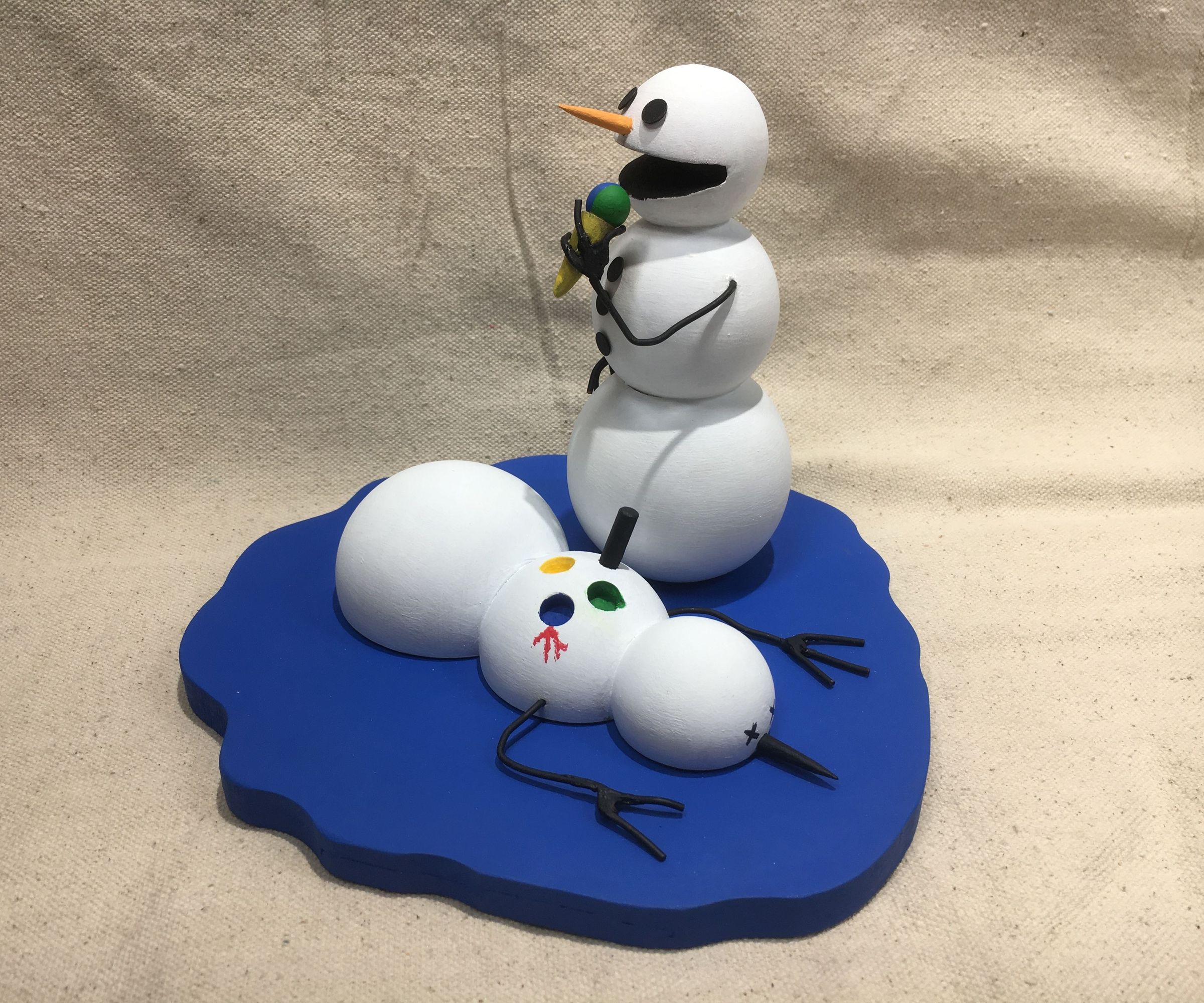 Calvin and Hobbes Snowmen