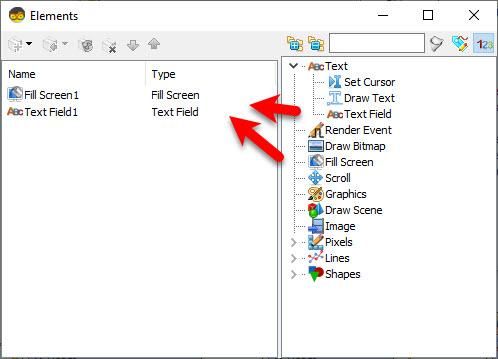 In Visuino Set Components