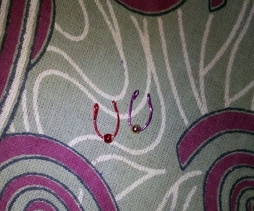 How to Make a Fake Cartilage and Septum Ring