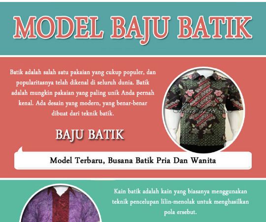 Baju Batik Modern