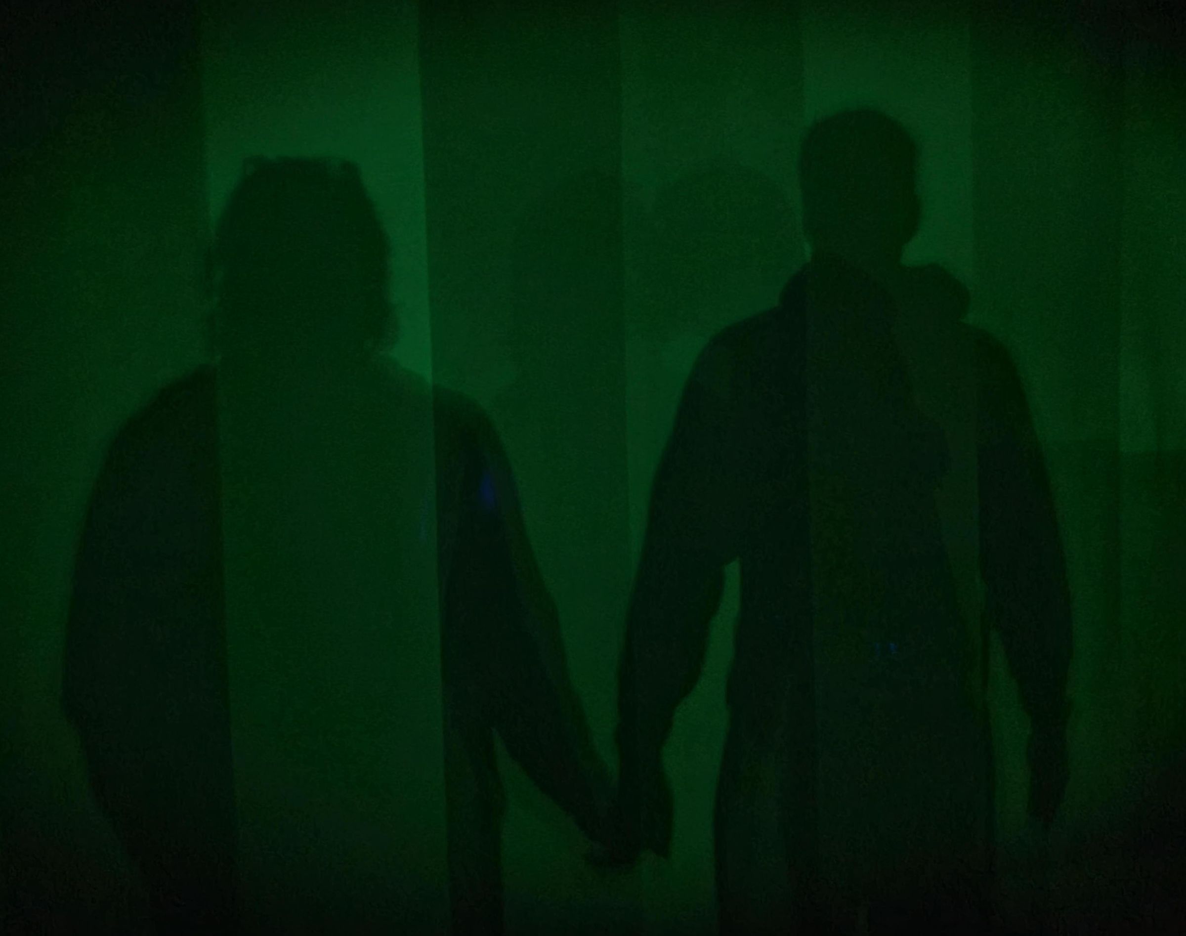 Glow in the Dark Shadow Wall