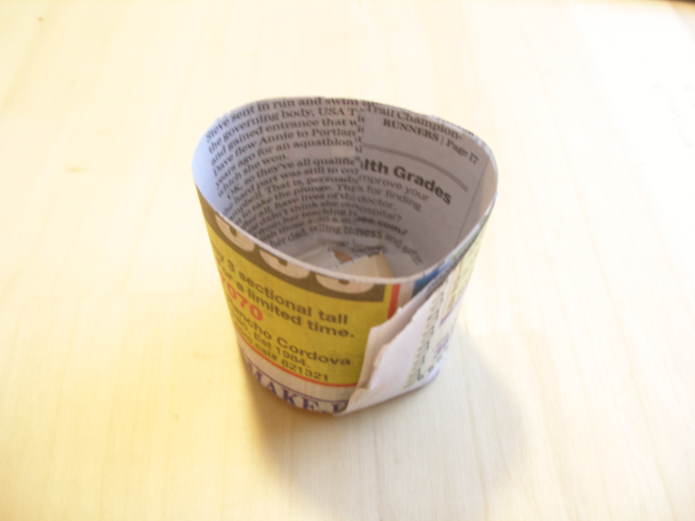 A Better Way to Make Seedling Pots