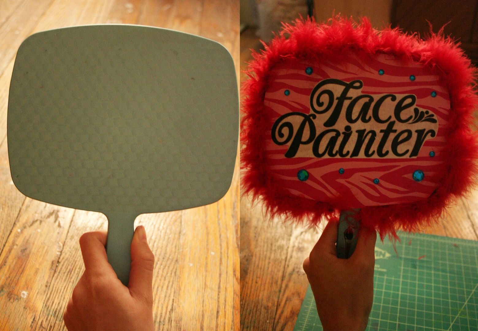 Face Painter Hand Mirror 5 Steps Instructables
