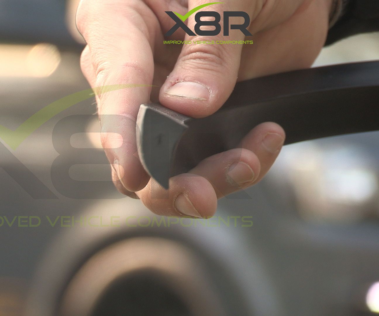 Volkswagen VW T5 T5.1 T6 Transporter Black Rubber Dash Trim Seal Upgrade Windscreen Gap Filler Mod Guard Install Instructions Guide