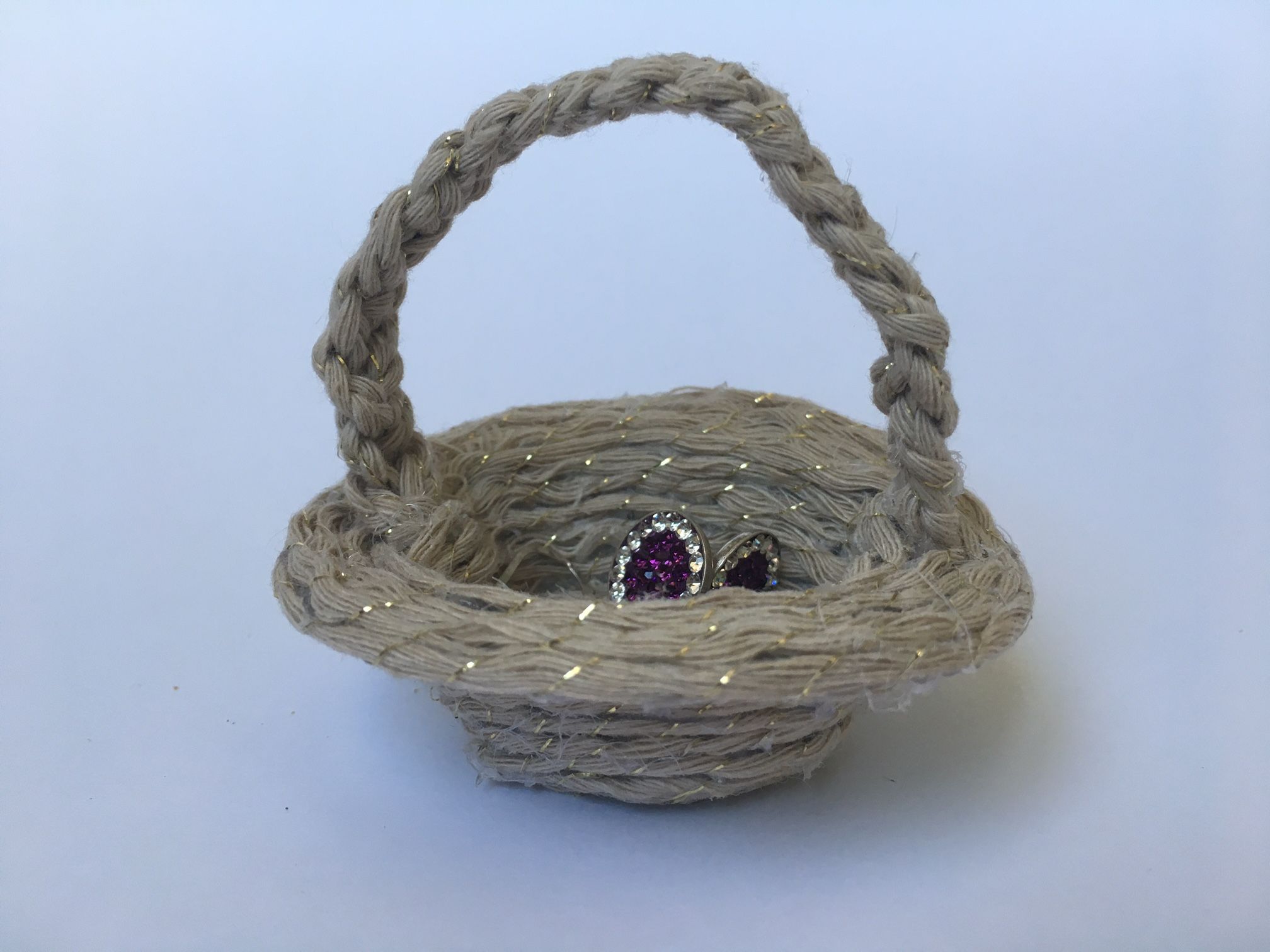Tiny Basket 6 Steps Instructables